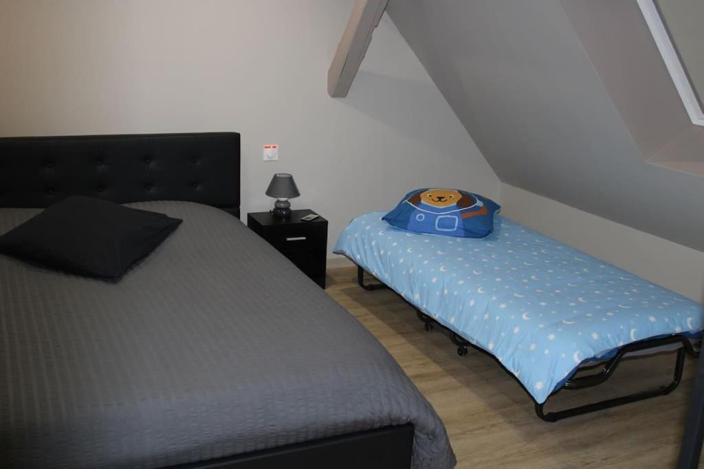 Spacieux Duplex 1 A 6 Personnes Ebersheim Esterno foto